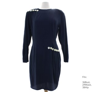 36Bust 80s &#39;Brioche&#39; Dress | Authentic Vintage Totally 80s Dress (36Bust, 29Waist, 38Hip)