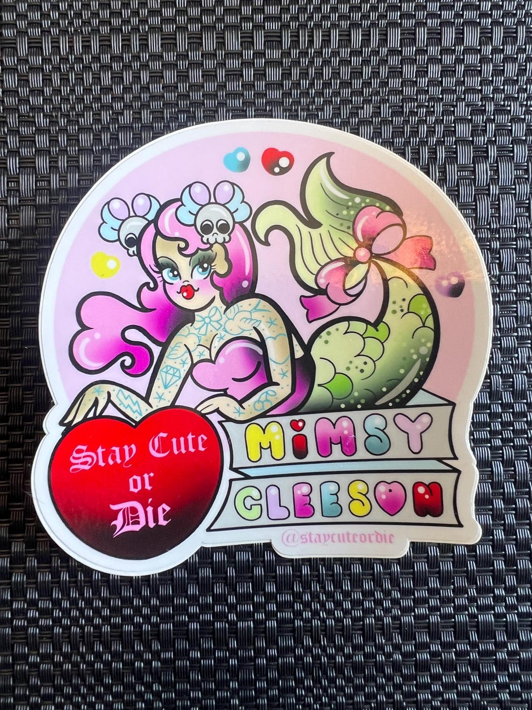 Mimsy Decal Mimsy Gleeson Mermaid Sticker - Etsy