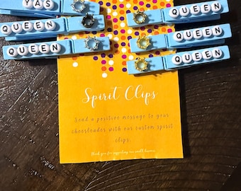 Krone/Königin: Motivierende Klammern-Wäsche-Klammer-Clips. Auf Lager-schneller Versand.