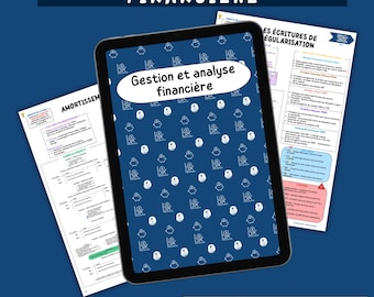 Accounting worksheet pack – financial management and analysis – printable PDF