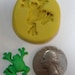 TREE FROG mold FLEXIBLE silicone food grade push mold resin fondant embed wax mold