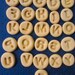 mini ALPHABET mold set letter A B C D E F G H I J K L M N O P Q R S T U V W X Y Z letters mold molds block letter set polymer clay fondant