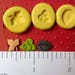 tiny leaves mold set shells sandollar mold star fish flexible silicone for food polymer clay dollhouse miniature mini's