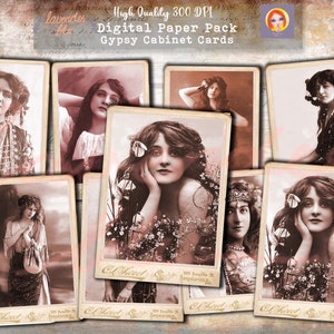 Magia gitana bohemia: kit de diario basura DIY con tarjetas de diario imprimibles