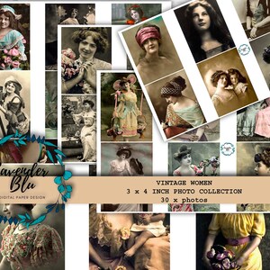 Printable Ephemera, Junk Journal Printable,Vintage Photos, Journal Kit,Digital
