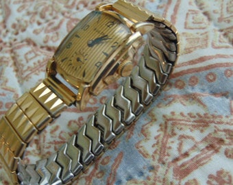 Mens Bulova 1950 Academy Award Z USA, 21 Jewel Mechanical Watch original