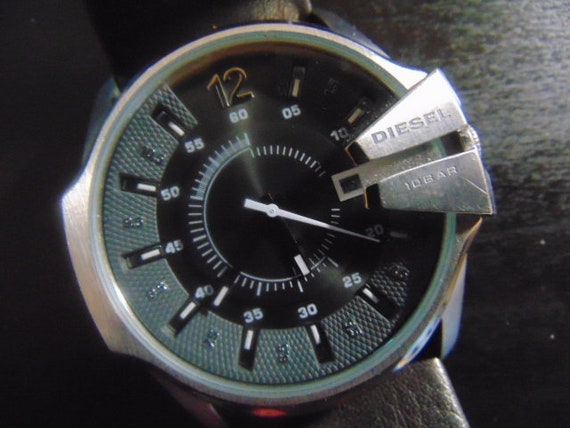diesel 10 bar watch only the brave black