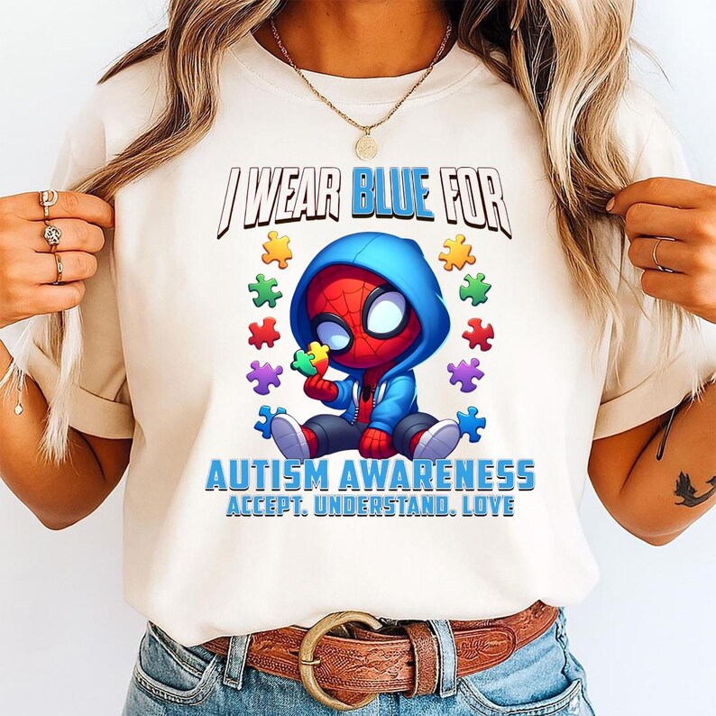 7800+ Autism Awareness Png Bundle, Teacher Autism Shirt, Cartoon Autism ...