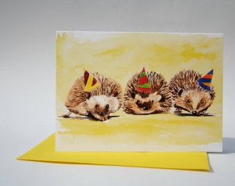 Hedgehogs card