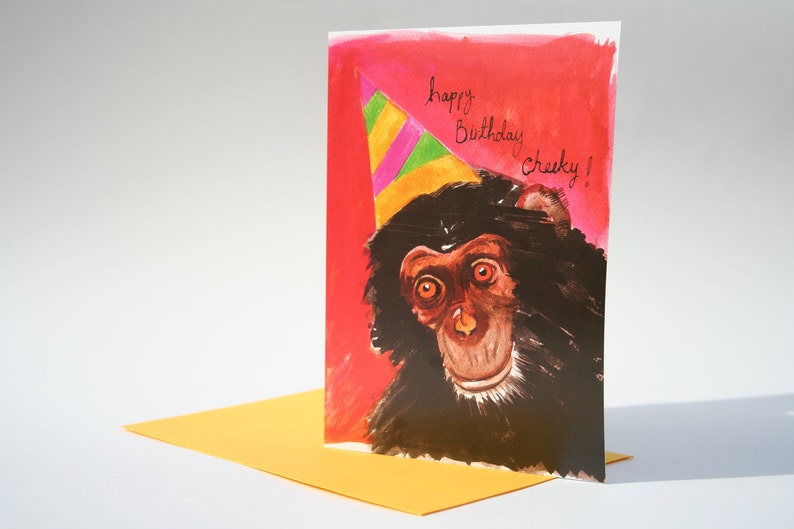 Vatertagskarte Von Cheeky Monkey – Lustige Grußkarte Mit Umschlag 20,3 X 15,2 Cm