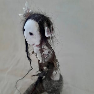 OOAK art doll Mynka A dweller of Winter's Edge image 2