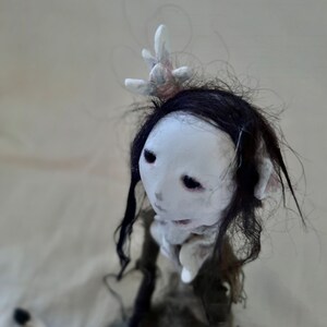 OOAK art doll Mynka A dweller of Winter's Edge image 4