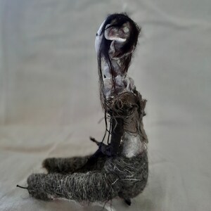 OOAK art doll Mynka A dweller of Winter's Edge image 3