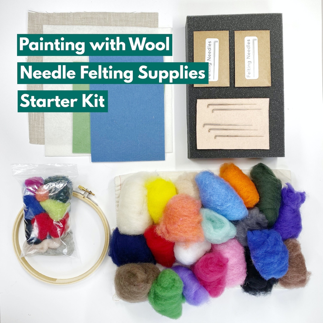 Cotton DIY Craft Felting Needles Eight Needles Felt Needle Wool Felt Tools