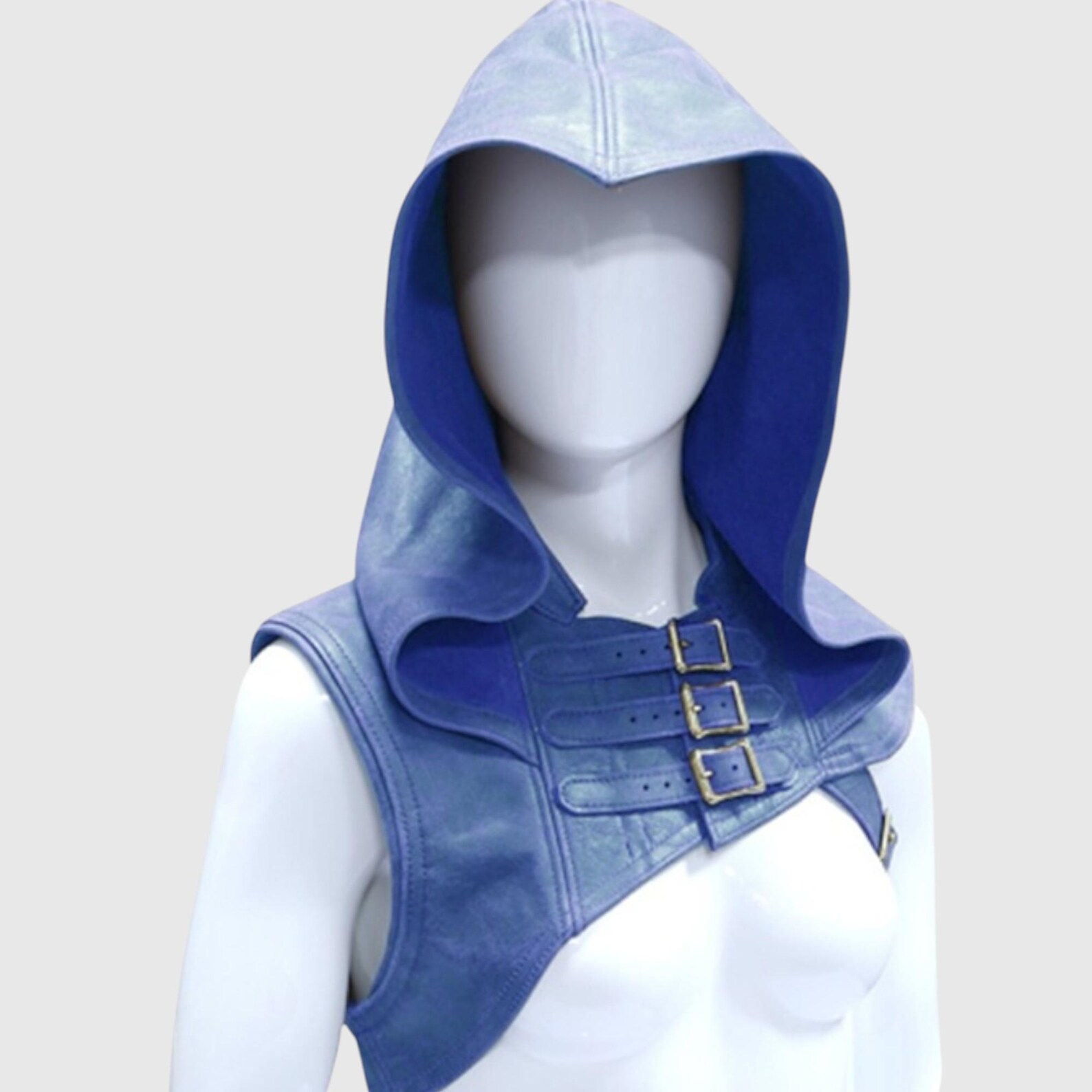 Hooded Shoulder Cape, Medieval Armor, Fantasy Cosplay Hood, Renaissance ...