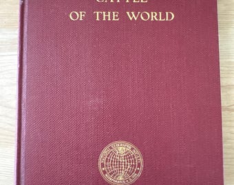 Cattle of the world book - first edition 1926