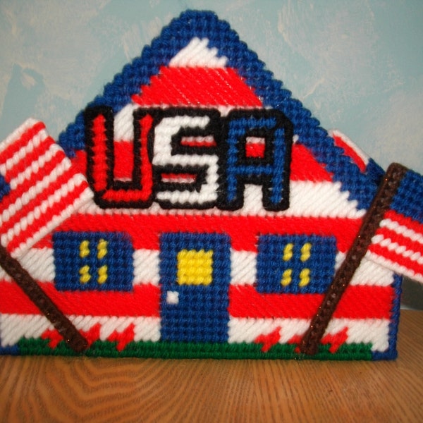 Ready to Ship Patriotic Napkin Holder