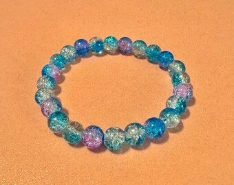 Mermaid Glass Bead Bracelet