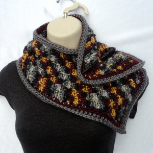 Crochet PATTERN - Debut  II Neck Scarf