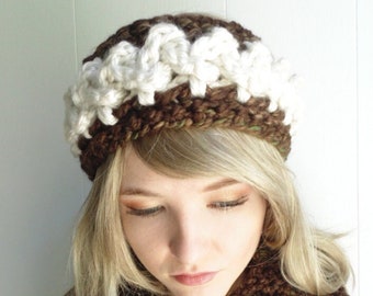 Crochet PATTERN  - Princess Braids Headband