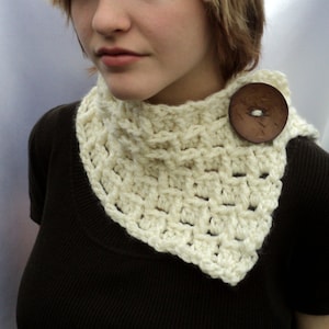 Crochet PATTERN - Debut I Chunky Neck Scarf