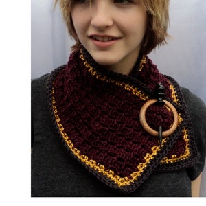Crochet PATTERN - Debut  II Neck Scarf