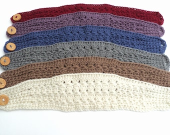 Crochet PATTERN - Star Stitch Wide Headband Pattern (Adult and Children sizes)