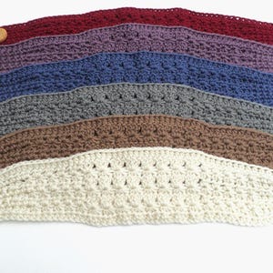 Crochet PATTERN - Star Stitch Wide Headband Pattern (Adult and Children sizes)
