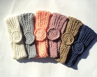 Crochet PATTERN - Easy Headbands, fingerless gloves, choker