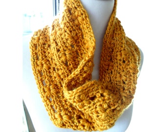 Crochet PATTERN - Echo Cowl and Fingerless gloves- Infinity Scarf