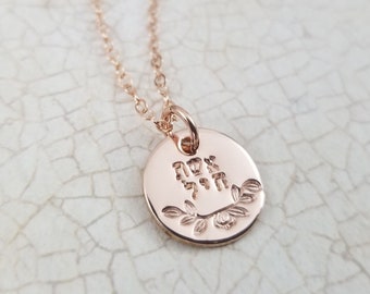 Eshet Chayil Necklace Woman of Valor 