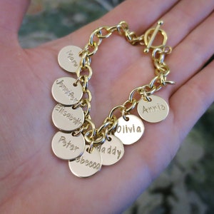 Personalised Charm Bracelet  AZGA