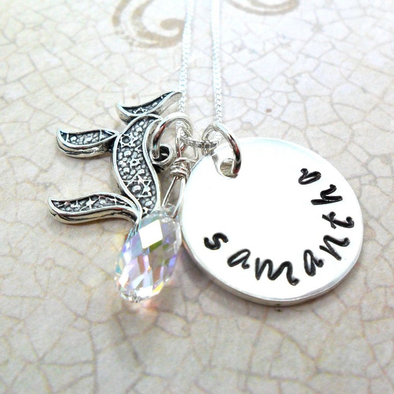 Bat Mitzvah Gift Jewish Girl Necklace Jewish Girl Jewelry Etsy