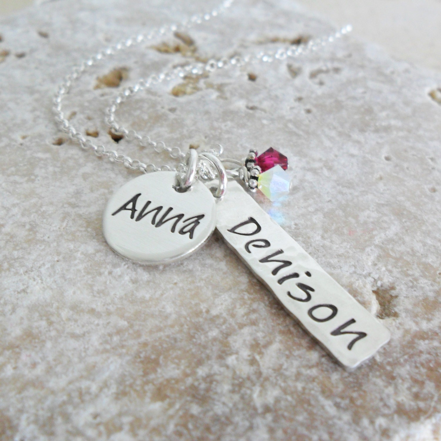 College Necklace Back To School Necklace Personalized University Necklace Name Necklace Sterling Silver Necklace Spirit Jewelry