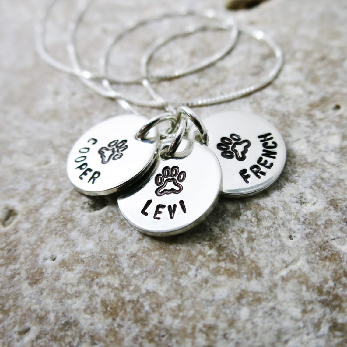 Pet Necklace Custom Pet Jewelry Personalized Pet Jewelry Etsy