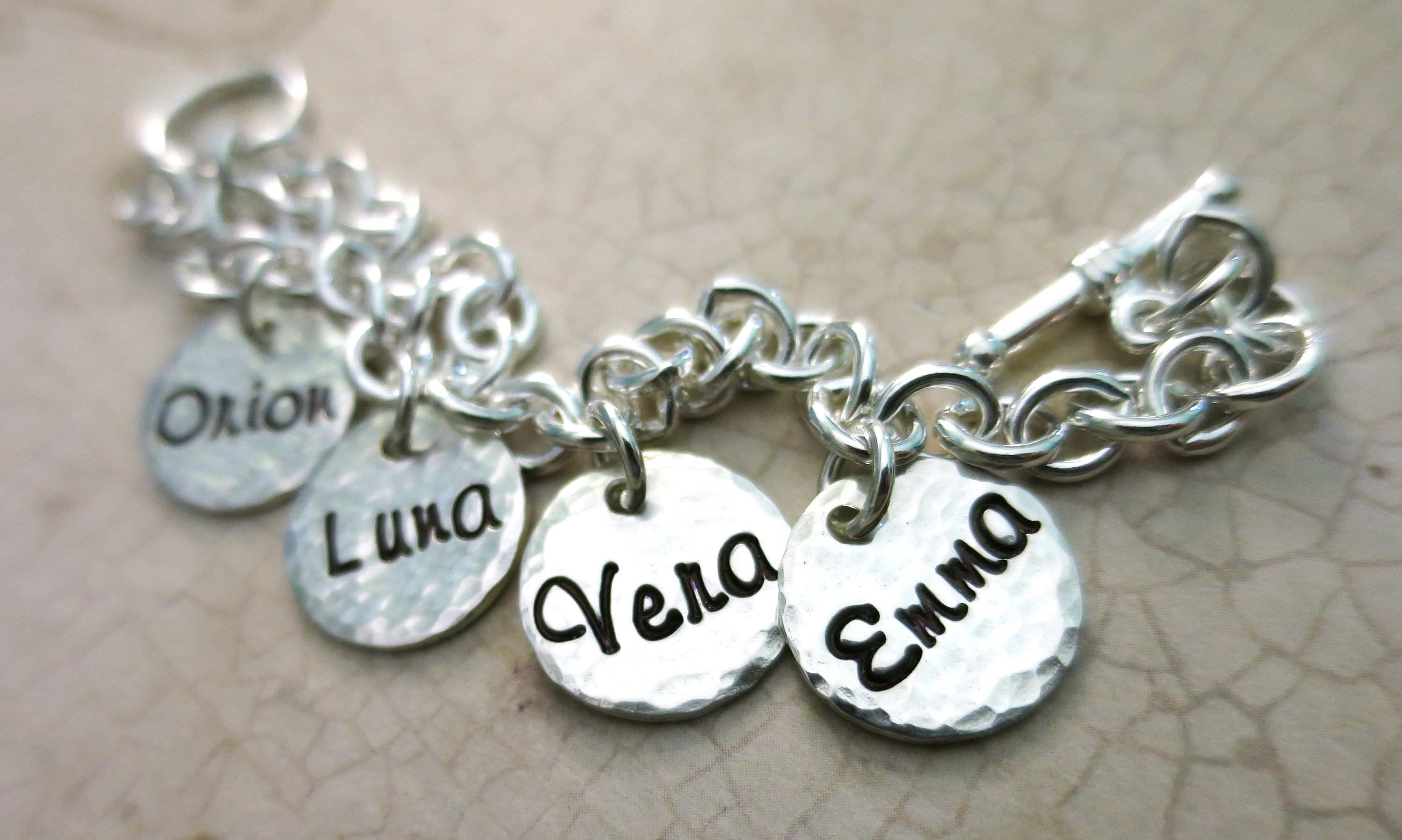 Baby Bracelets, Mom and Child ID Bracelets, Stainless Steel Link Chain  Bracelets - Unique Art World - Handcraft and Engraving service