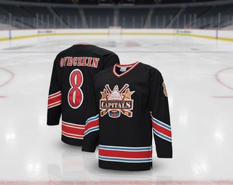 Custom Washington Capitals Retro Jersey | Personalized NHL Hockey Gift