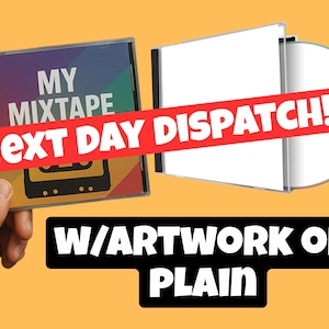 Your Personalised Playlist Burned Onto a Music CD