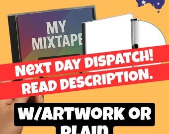 Personalised Burned Mixtape CD – Custom Playlist Music Gift