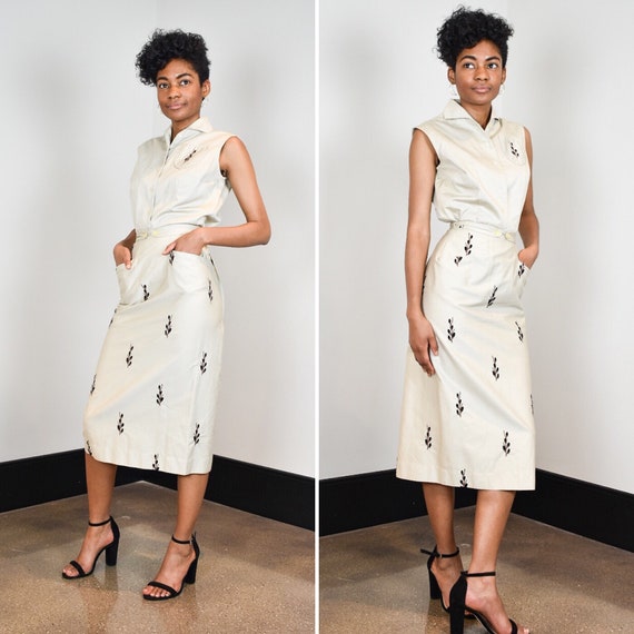 wrap skirt and top
