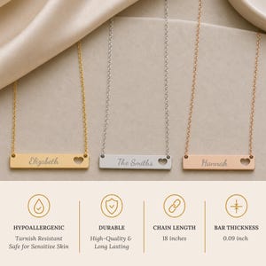 Personalized First or Last Name Necklace, Two Initial Necklace, Initial Name Necklace image 9