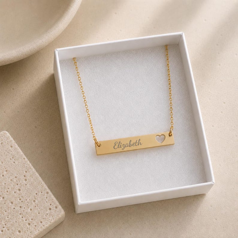 Personalized First or Last Name Necklace, Two Initial Necklace, Initial Name Necklace image 6