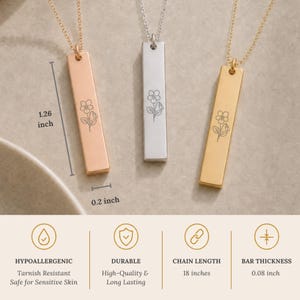 Collana con fiore di nascita di febbraio, collana con fiore di violetta, ciondolo a forma di fiore di violetta immagine 8