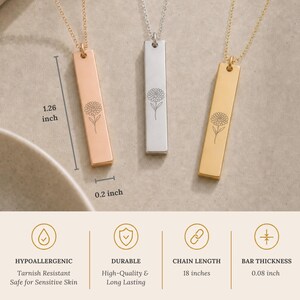 Chrysanthemum Necklace, Chrysanthemum Charm, November Birth Flower image 8