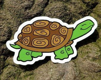 Turtle Sticker, Sticker, Turtle, Turtle Gifts, Brake for Turtles Sticker, planner Stickers, Bumper Sticker, Brake for Turtles, Turtles