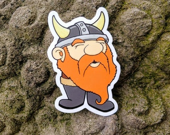 Viking Sticker, Sticker, Viking, Gnome, Gnome Sticker, planner Stickers, Bumper Sticker