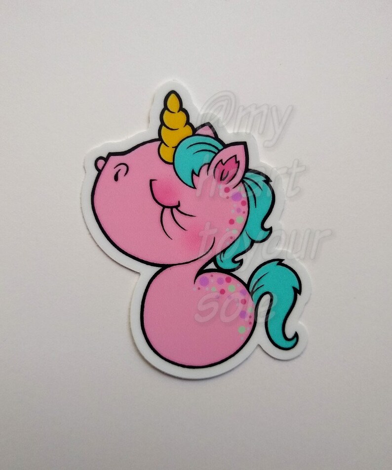 Unicorn Sticker Sticker Unicorn Bumper Sticker Car Sticker Etsy