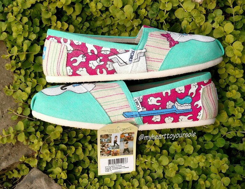 Dentistry TOMS dentist shoes dental gifts dental Etsy