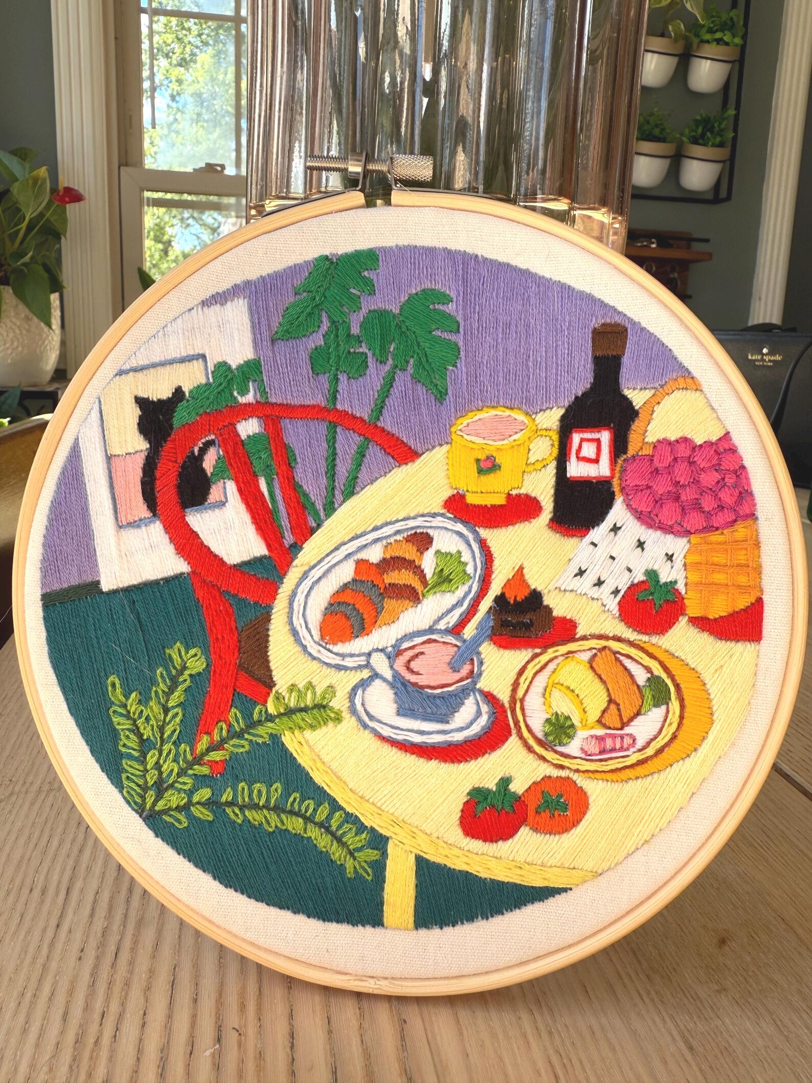 Dining Table Embroidery - Etsy