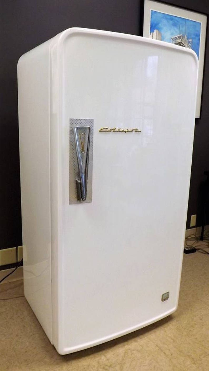 Custom Refurbished Retro Refrigerator Made to Order Man Etsy